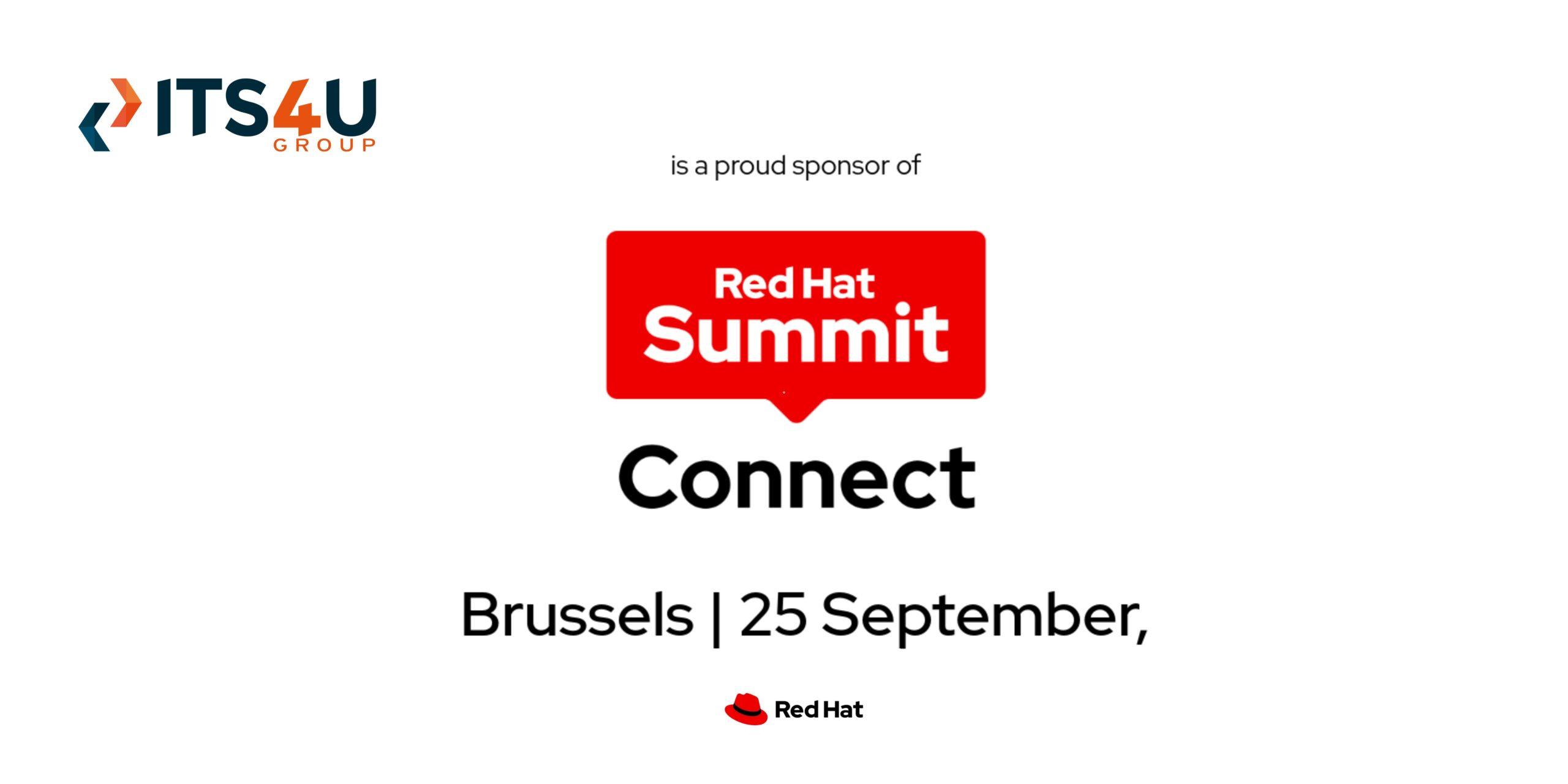 ITS4U Group sponsor du Red Hat Summit Connect 2025 - Its4u Group